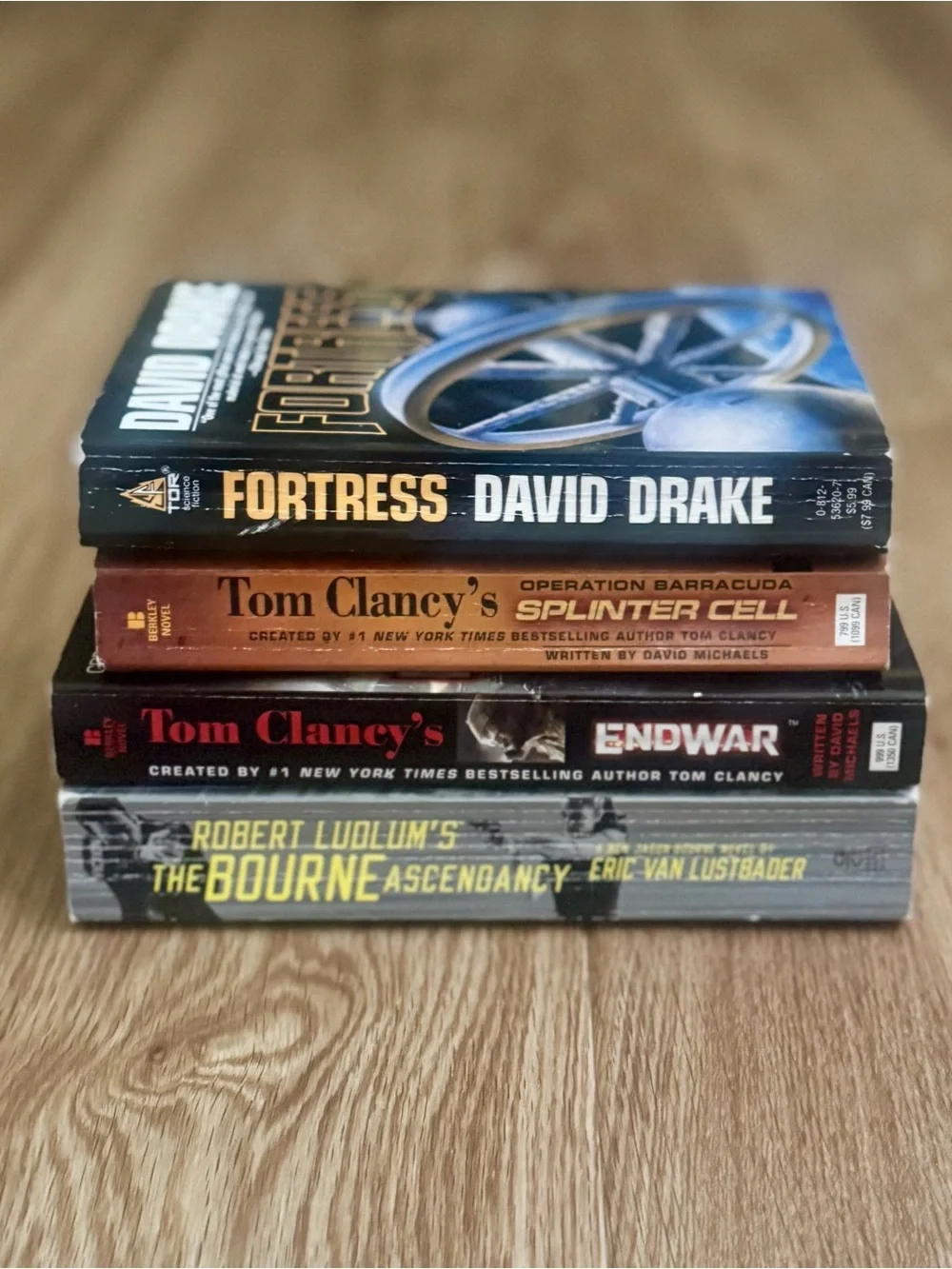 Action-Packed Thriller & Sci-Fi Book Bundle: Tom Clancy, Robert Ludlum, & David